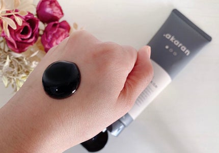 ブラックジェルクレンジング/.akaran/クレンジングジェルを使ったクチコミ(2枚目)