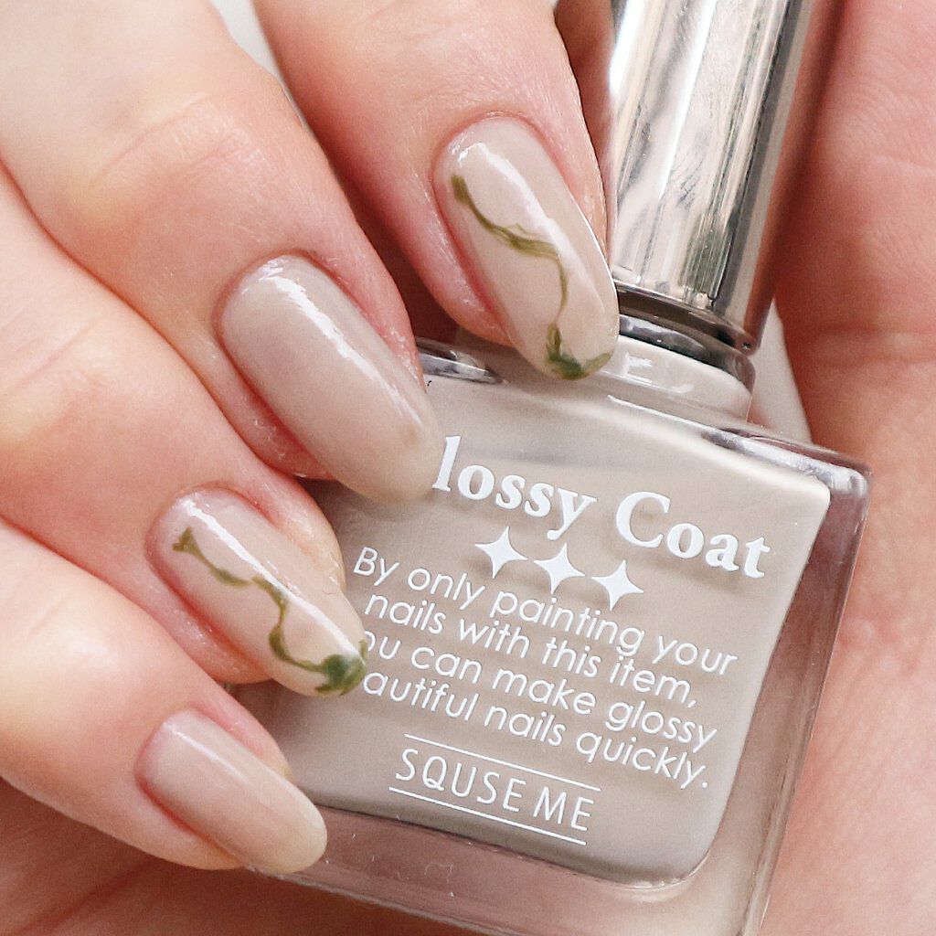 グロッシーコート/スキューズミー/オールインワンネイルを使ったクチコミ(2枚目)