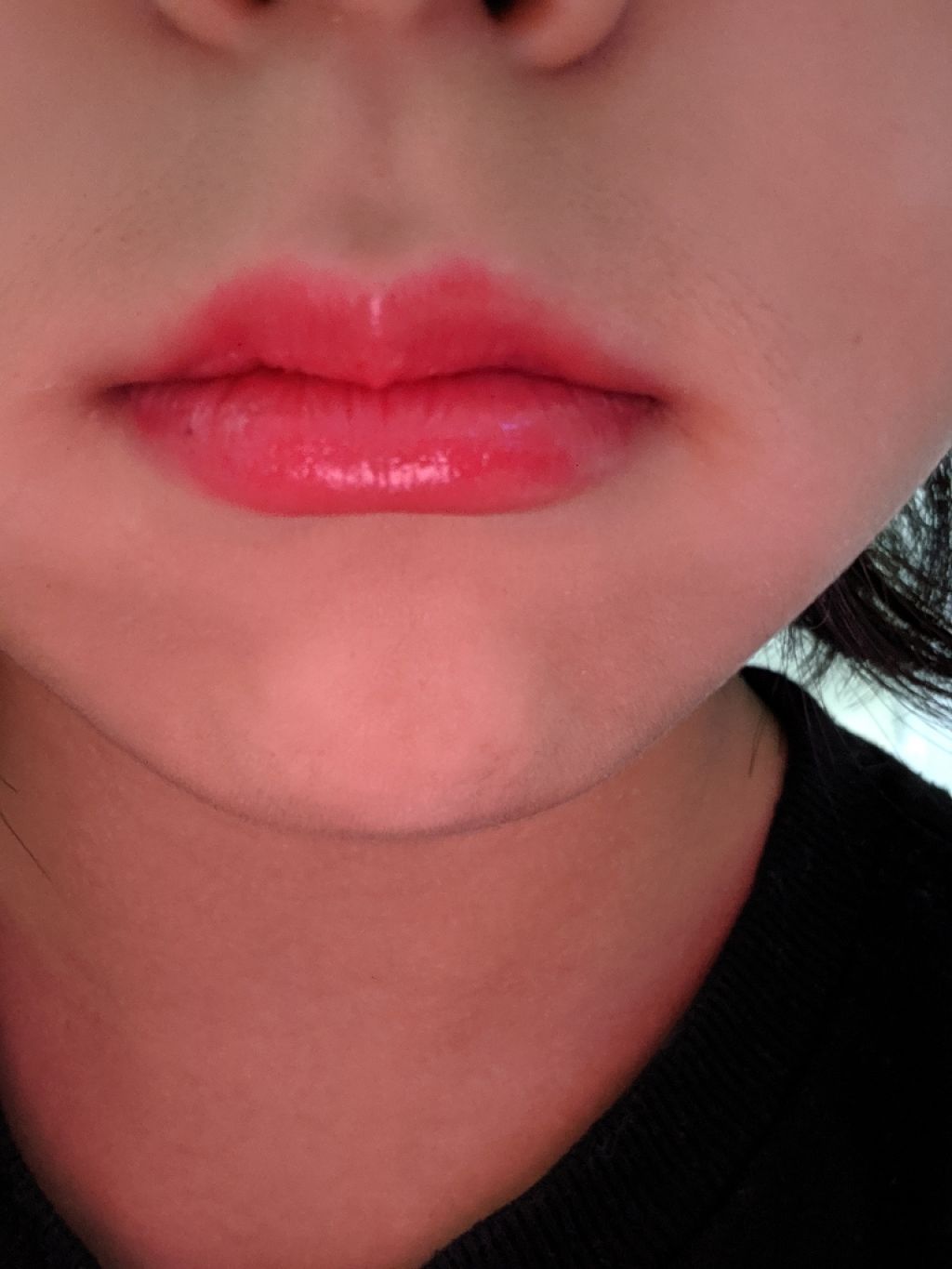 ジューシーポップカラーグロス ストロベリーソーダレッド/ミミラボ/リップグロスを使ったクチコミ（1枚目）