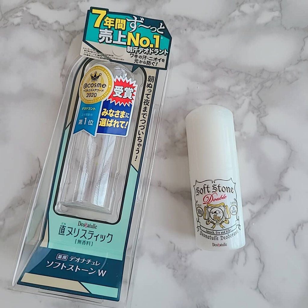 薬用ソフトストーンW/デオナチュレ/デオドラント・制汗剤を使ったクチコミ(2枚目)