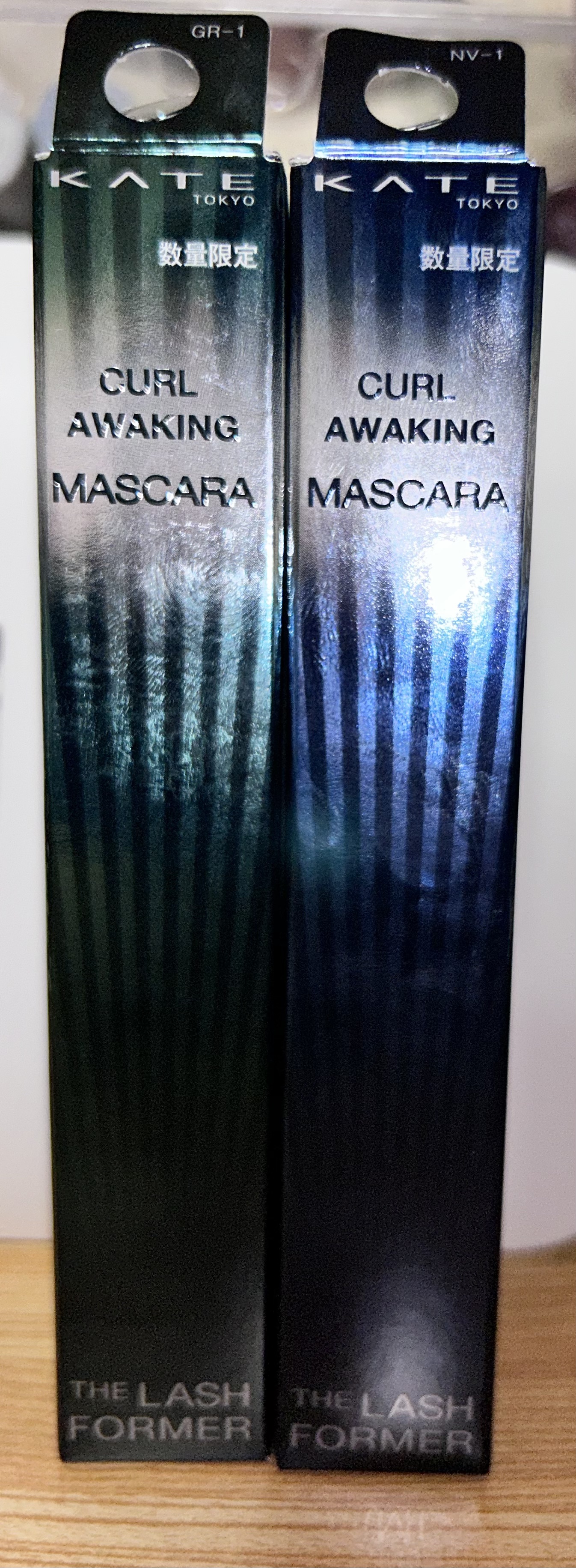ケイト カールアウェイキングマスカラ GR-1 エボニーグリーン(限定色)/KATE/マスカラを使ったクチコミ（1枚目）