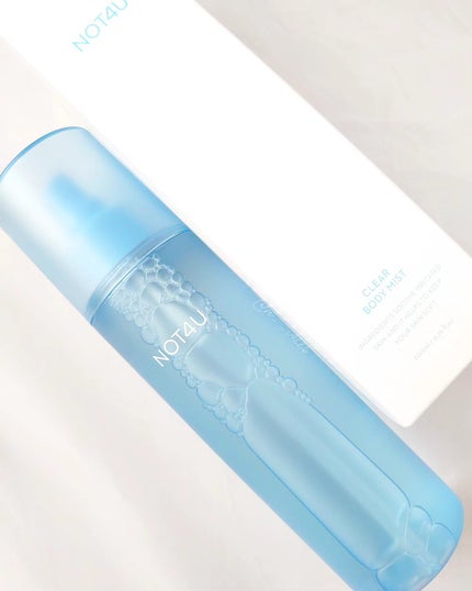 NOT4U クリア ボディミスト/NOT4U/ミスト状化粧水を使ったクチコミ(1枚目)