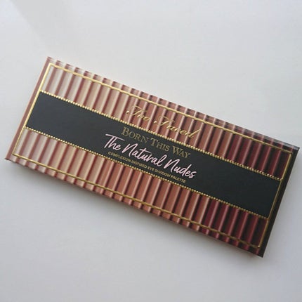ボーン ディス ウェイ ザ ナチュラル ヌード アイシャドウ パレット/Too Faced/アイシャドウパレットを使ったクチコミ(4枚目)