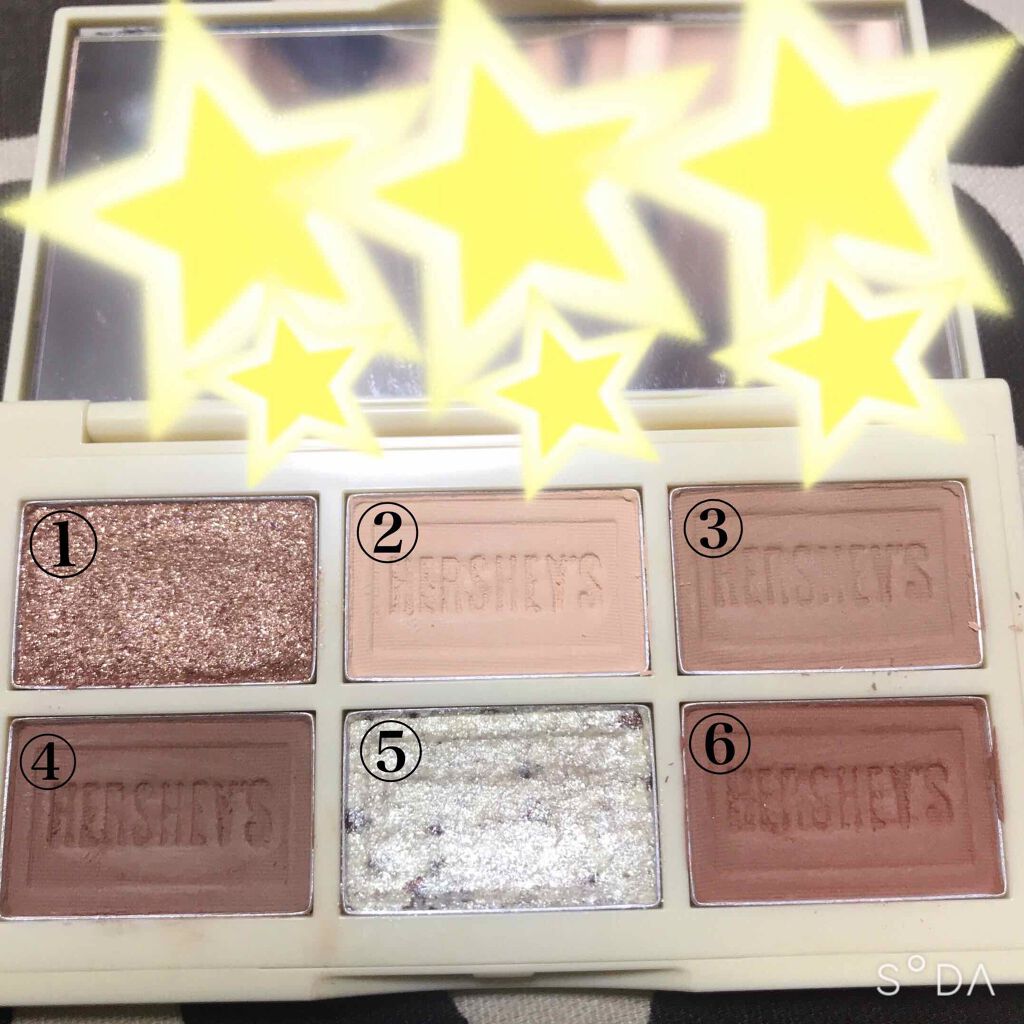 ハーシー プレイカラーアイズミニ/ETUDE/アイシャドウパレットを使ったクチコミ(2枚目)