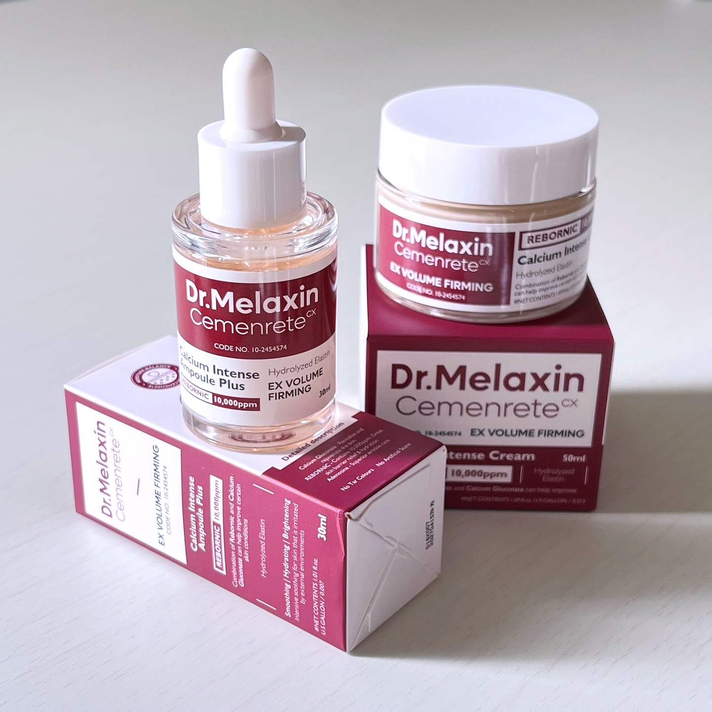 Cemenrete Calcium Intense Cream/Dr.Melaxin/フェイスクリームを使ったクチコミ（1枚目）