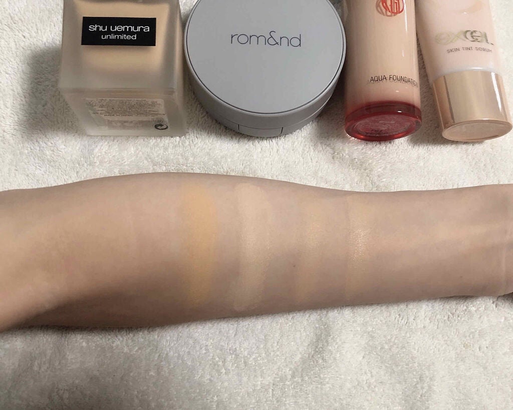 マイファンスィー アクアファンデーション/Koh Gen Do/リキッドファンデーションを使ったクチコミ(2枚目)