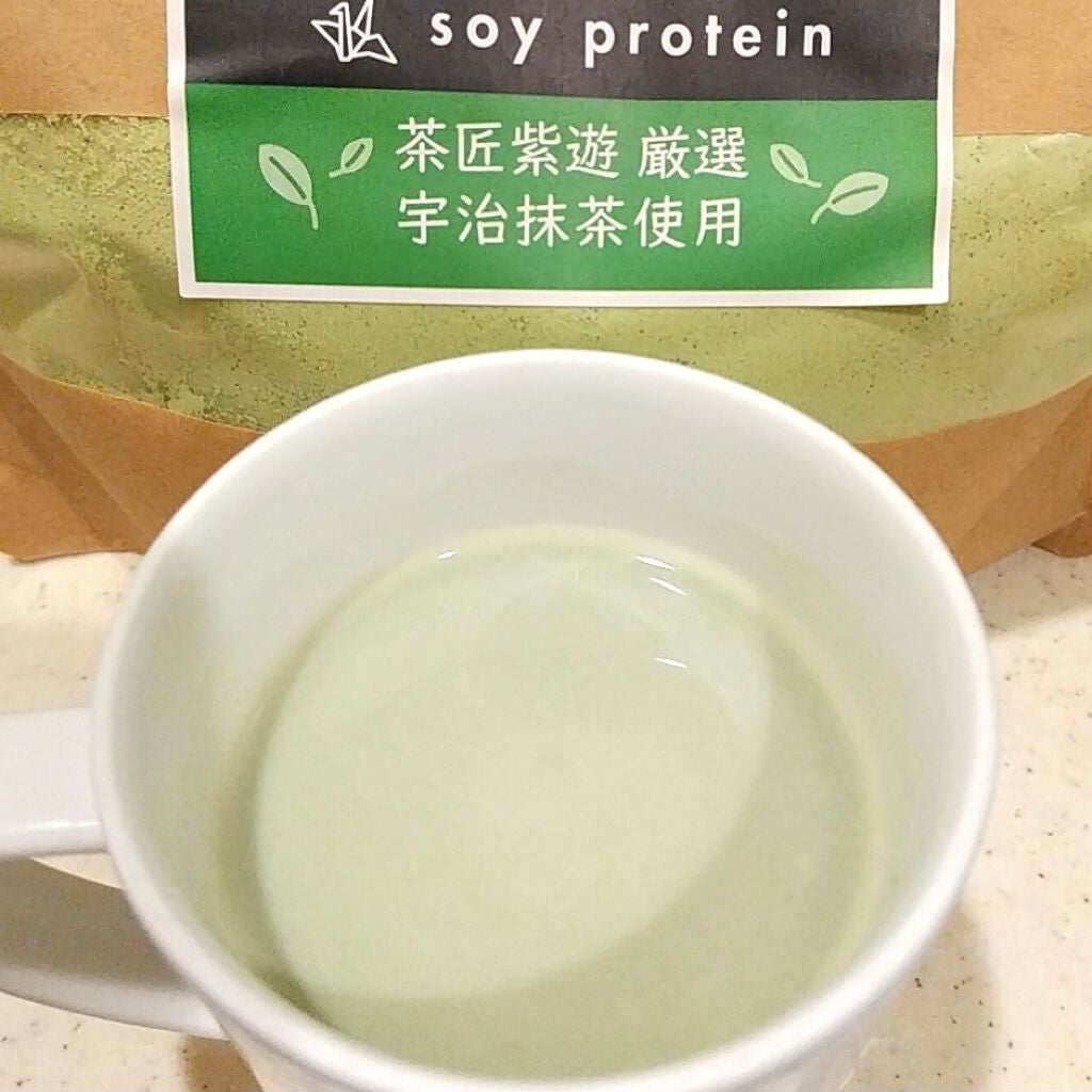 MATCHA PURE(プロテインパウダー)/ピュアパートナー/ソイプロテインを使ったクチコミ(4枚目)