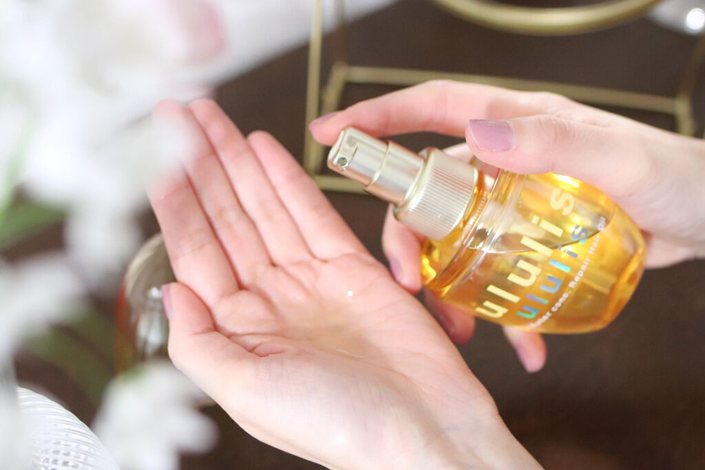 ウォーターコンク リペアヘアオイル/ululis/ヘアオイルを使ったクチコミ(2枚目)