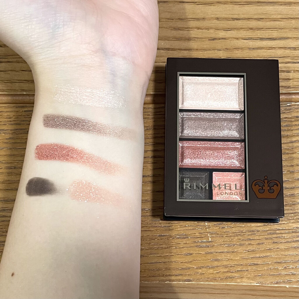 ショコラスウィート アイズ/リンメル ロンドン/アイシャドウパレットを使ったクチコミ（2枚目）