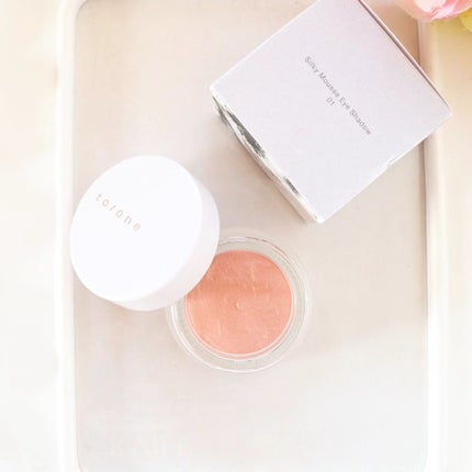 シルキー ムース アイシャドウ /to/one/ジェル・クリームアイシャドウを使ったクチコミ(1枚目)