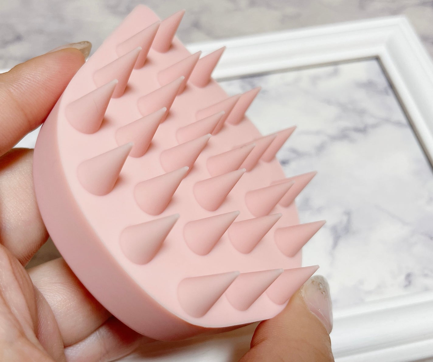 リラクシングマッサージブラシ/エトヴォス/スカルプブラシを使ったクチコミ(2枚目)