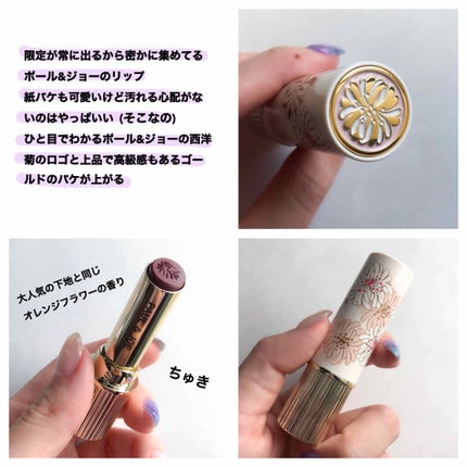 リップスティック N/PAUL & JOE BEAUTE/口紅を使ったクチコミ(4枚目)