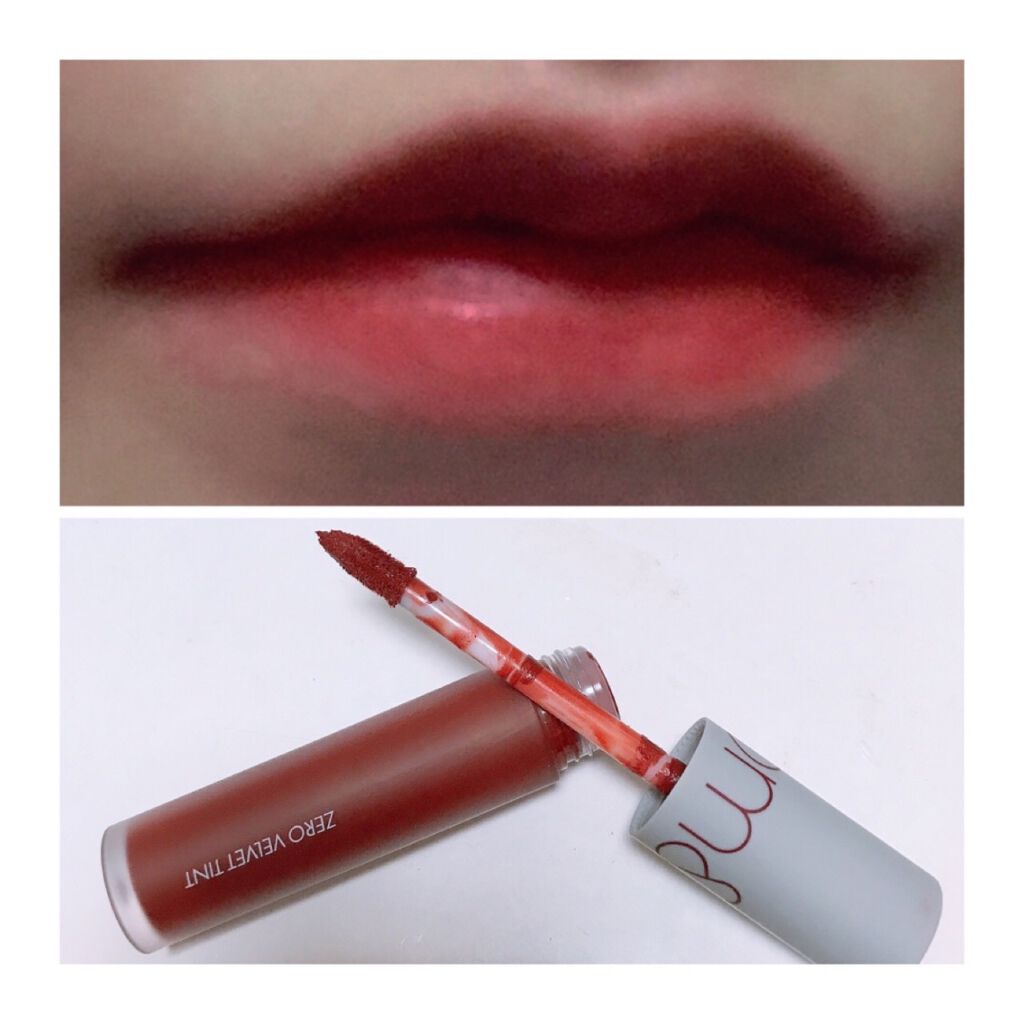 ゼロベルベットティント/rom&nd/リップティントを使ったクチコミ（1枚目）