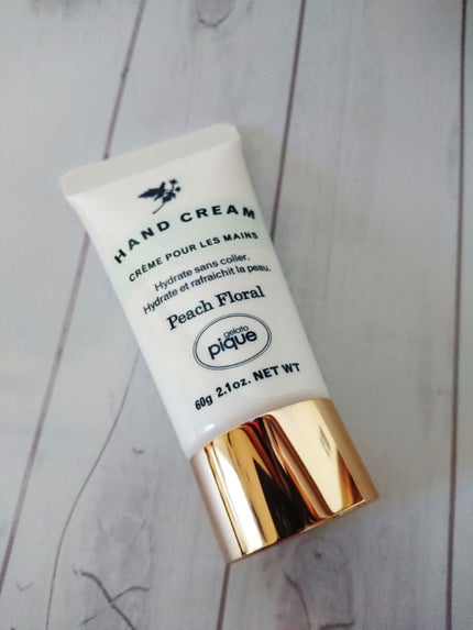 ハンドクリーム CRM(ピーチフローラル)/ジェラートピケ/ハンドクリームを使ったクチコミ(3枚目)