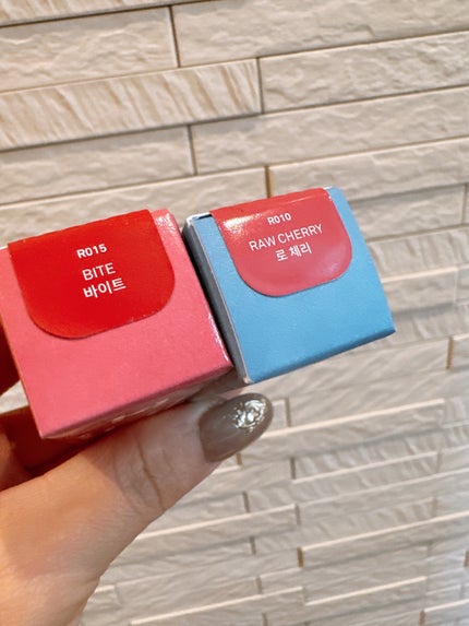 ロウグロウジェルティント/hince/リップティントを使ったクチコミ(3枚目)