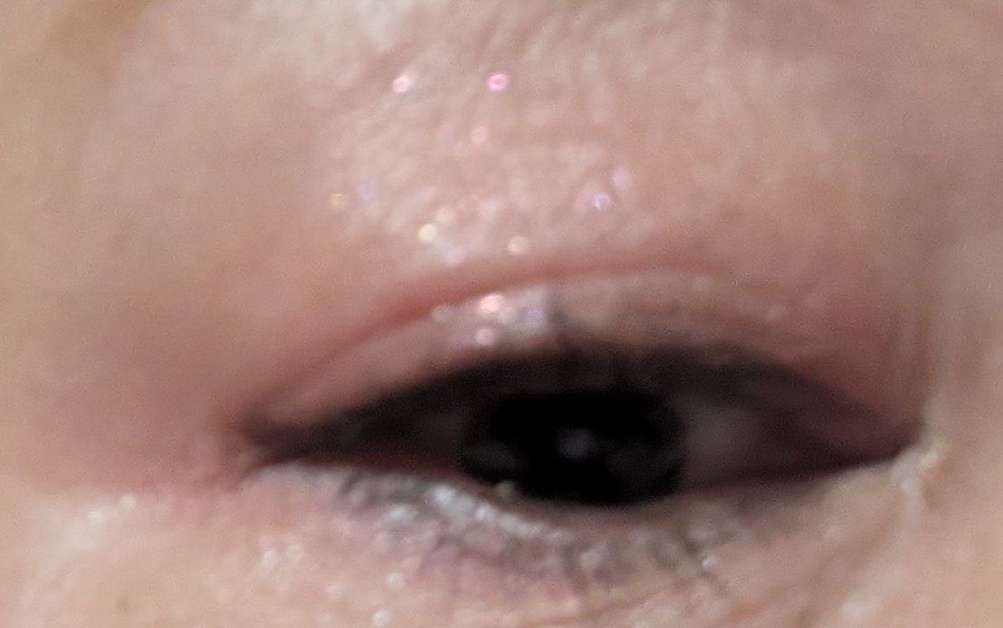 ジェル アイライナー RD20 レッド系パール/ちふれ/ジェルアイライナーを使ったクチコミ（2枚目）