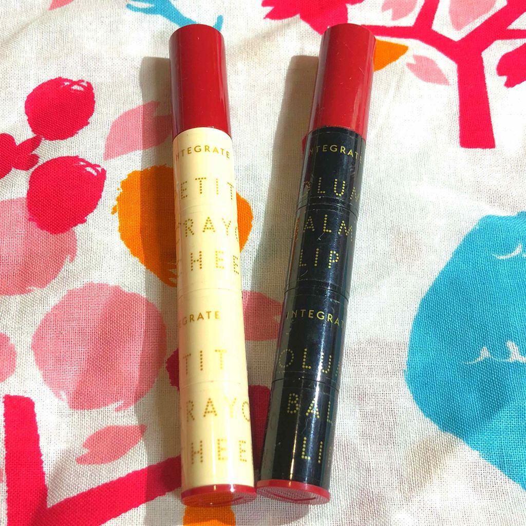 ボリュームバームリップ N/インテグレート/口紅を使ったクチコミ(1枚目)