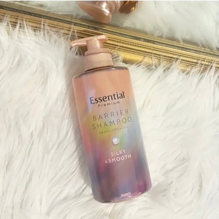 エッセンシャルプレミアム バリアシャンプー・コンディショナー シルキー&スムース/エッセンシャル/市販シャンプーを使ったクチコミ(1枚目)