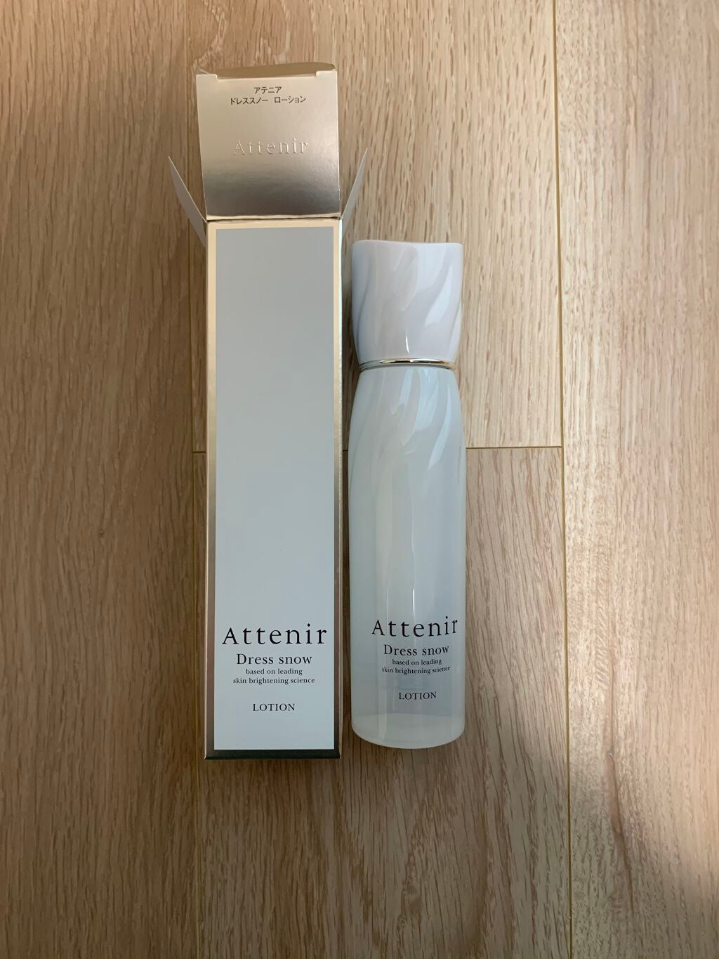 ドレススノー ローション【医薬部外品】 /アテニア/化粧水を使ったクチコミ(1枚目)
