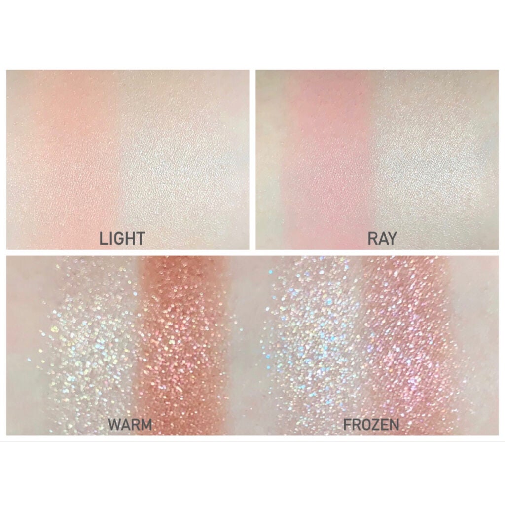 グリッタースノー エアームースアイズパレット/ETUDE/アイシャドウパレットを使ったクチコミ(3枚目)