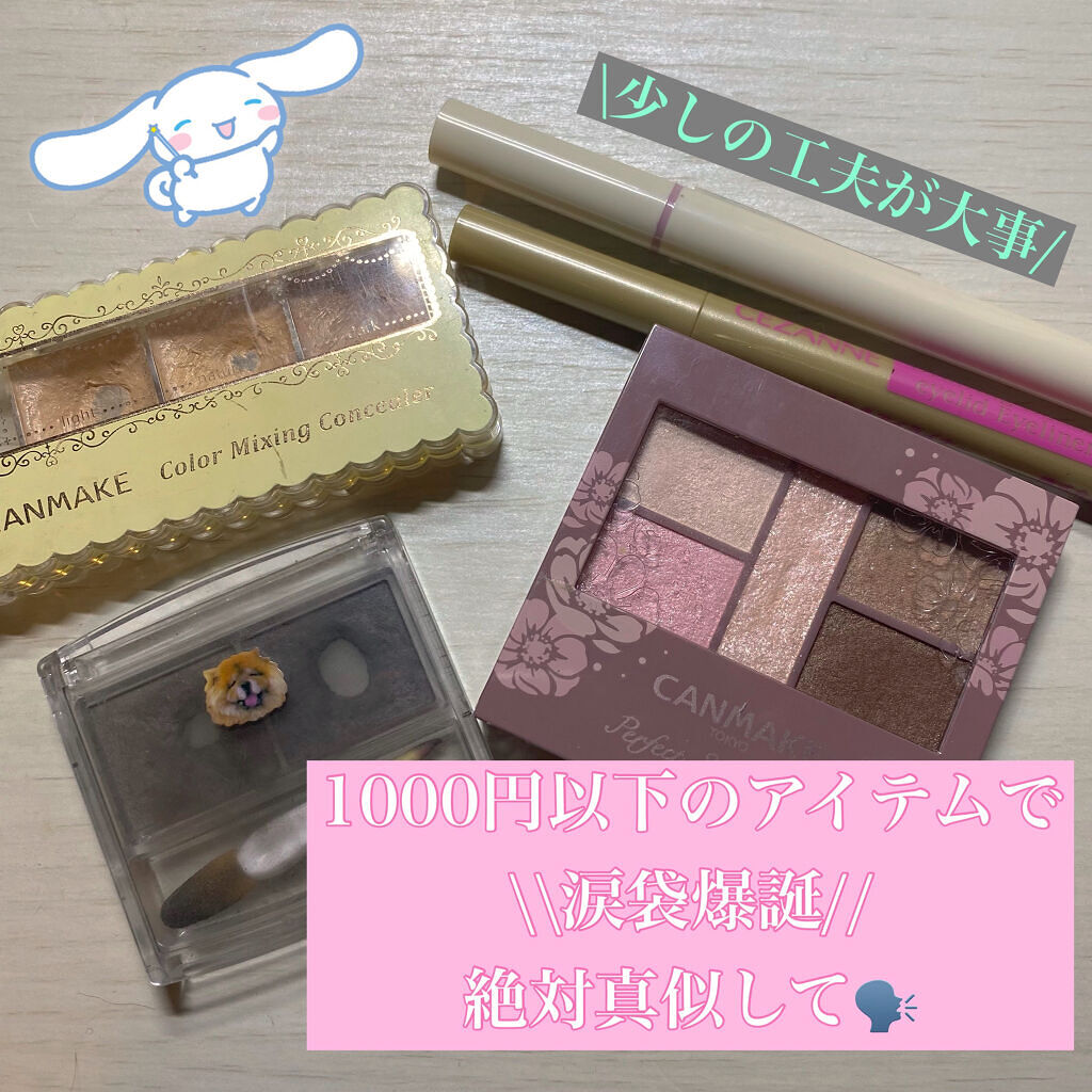 カラーミキシングコンシーラー/キャンメイク/パレットコンシーラーを使ったクチコミ（1枚目）