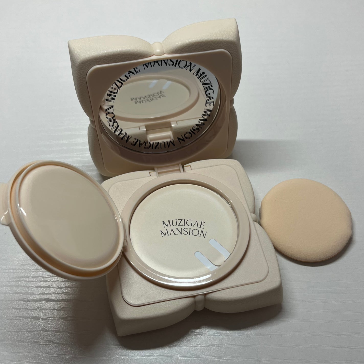 スリックウォータークッション/MUZIGAE MANSION/クッションファンデーションを使ったクチコミ(2枚目)