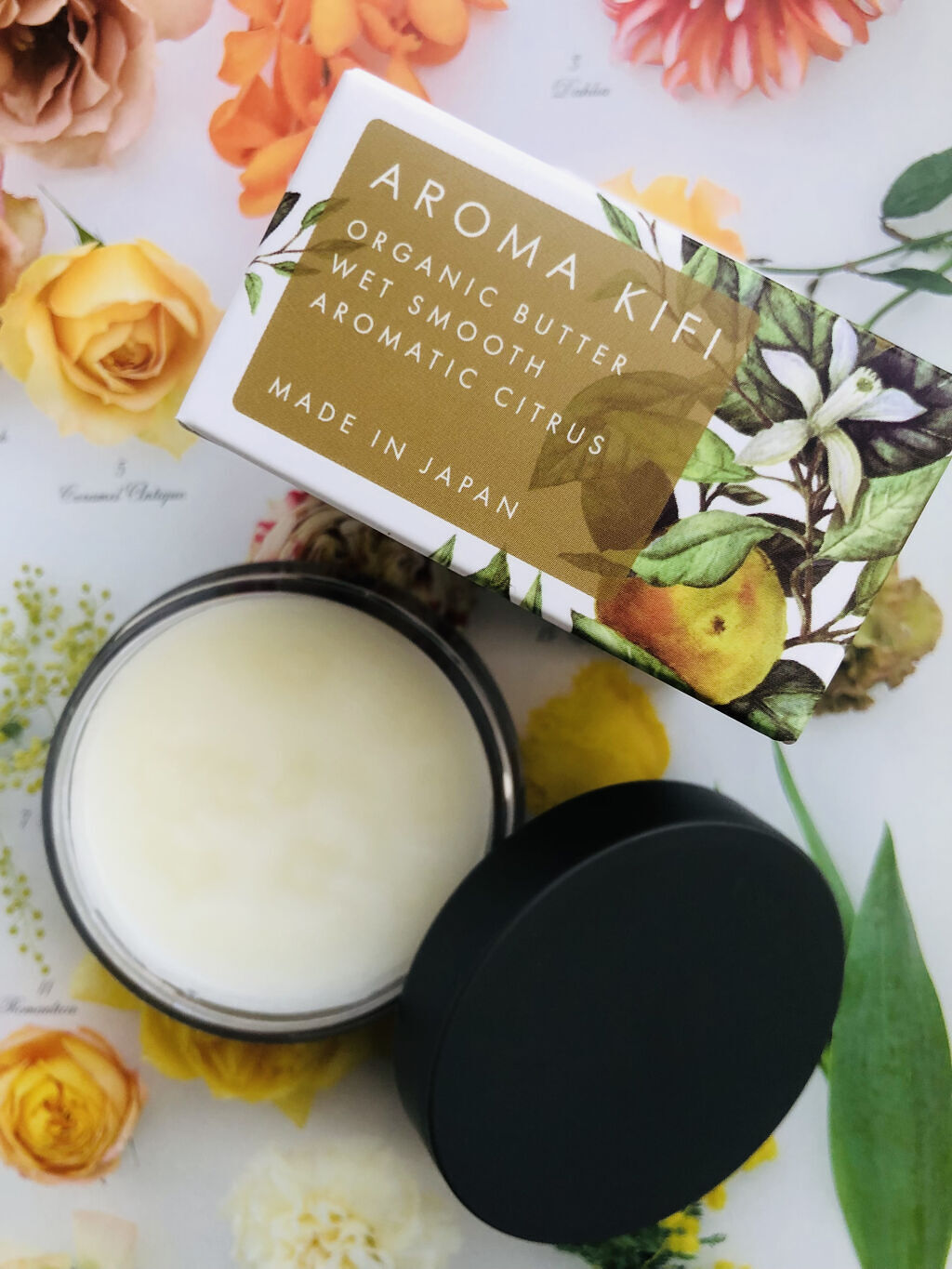 オーガニックバター ウェットスムース/AROMA KIFI/ヘアバームを使ったクチコミ（1枚目）