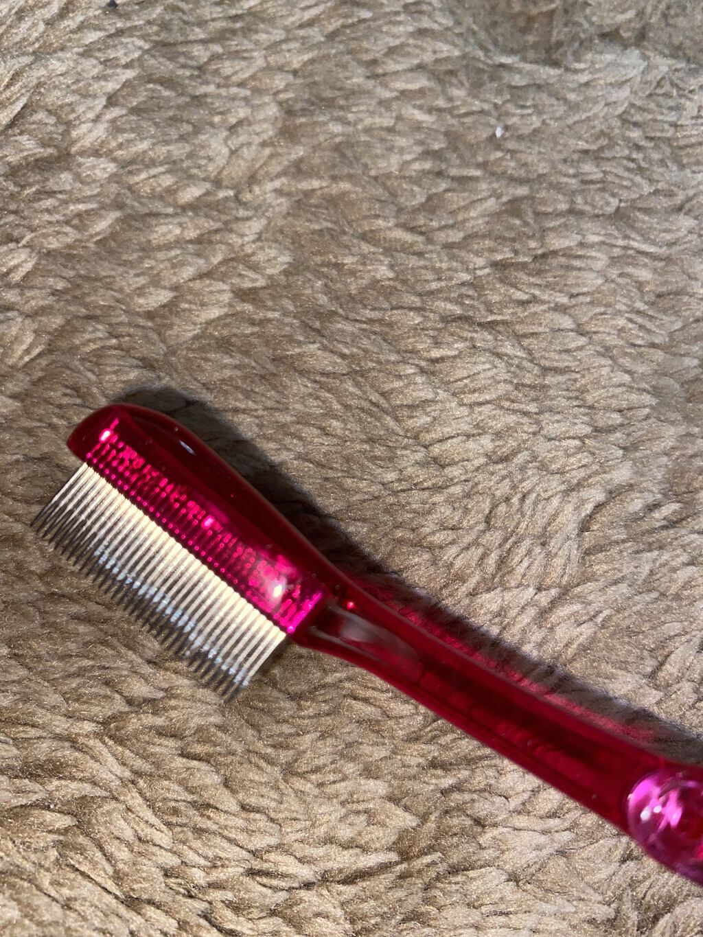 マスカラコーム メタルN（ナチュラル）/チャスティ/その他化粧小物を使ったクチコミ（2枚目）