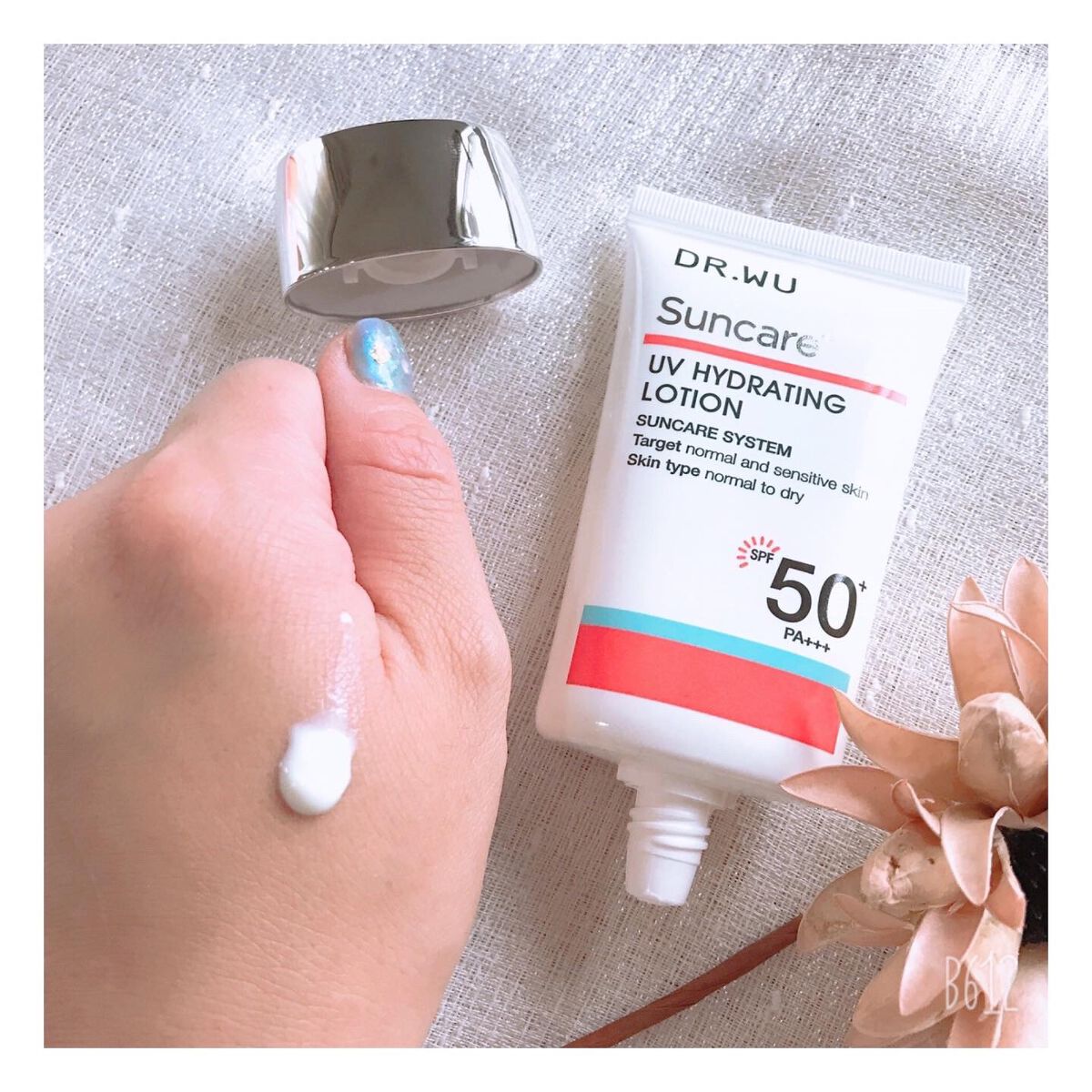サンスクリーン+  モイスト日焼け止め＜日焼け止め＞/DR.WU/日焼け止めクリームを使ったクチコミ（2枚目）