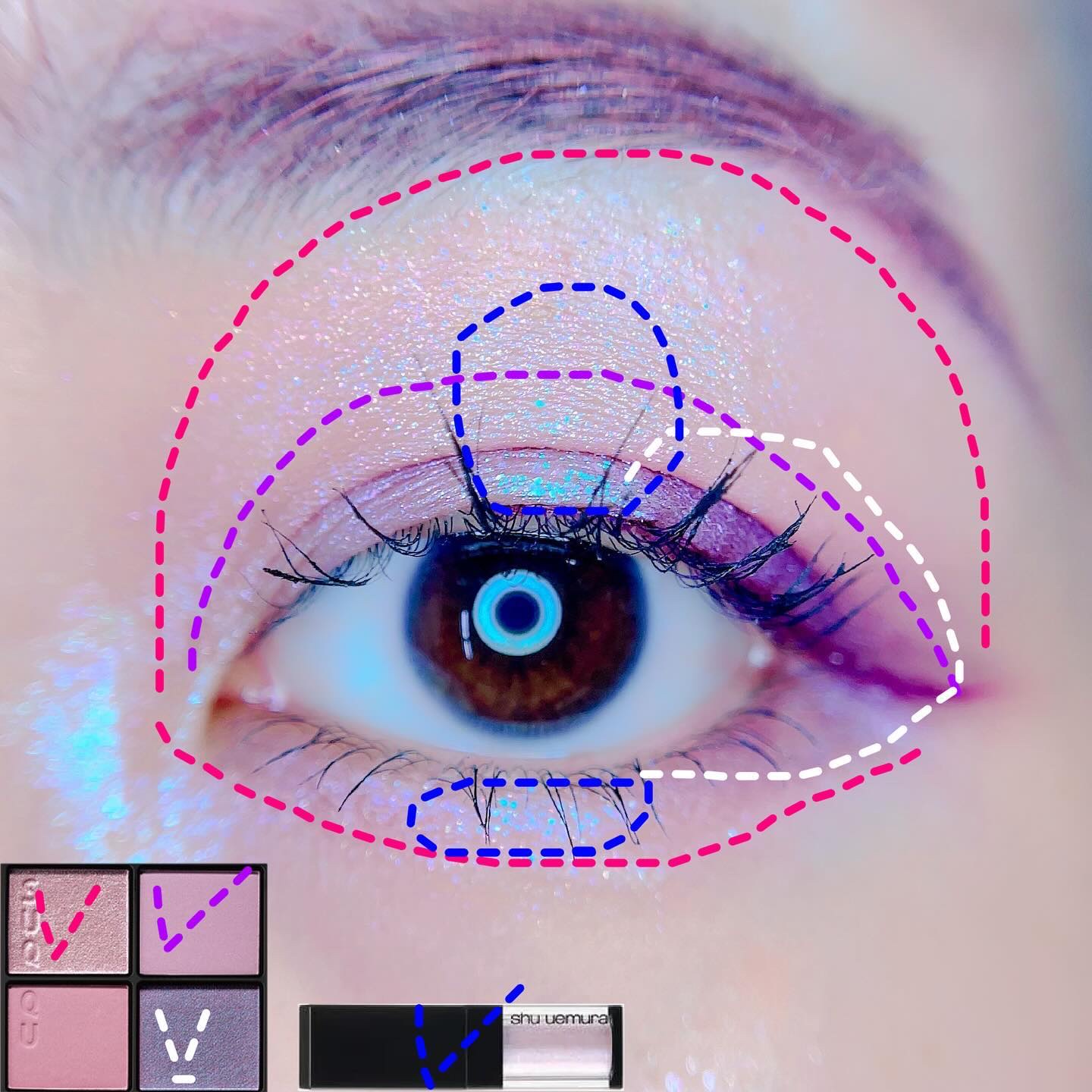 スキルレスライナー/LUMIURGLAS/リキッドアイライナーを使ったクチコミ（2枚目）