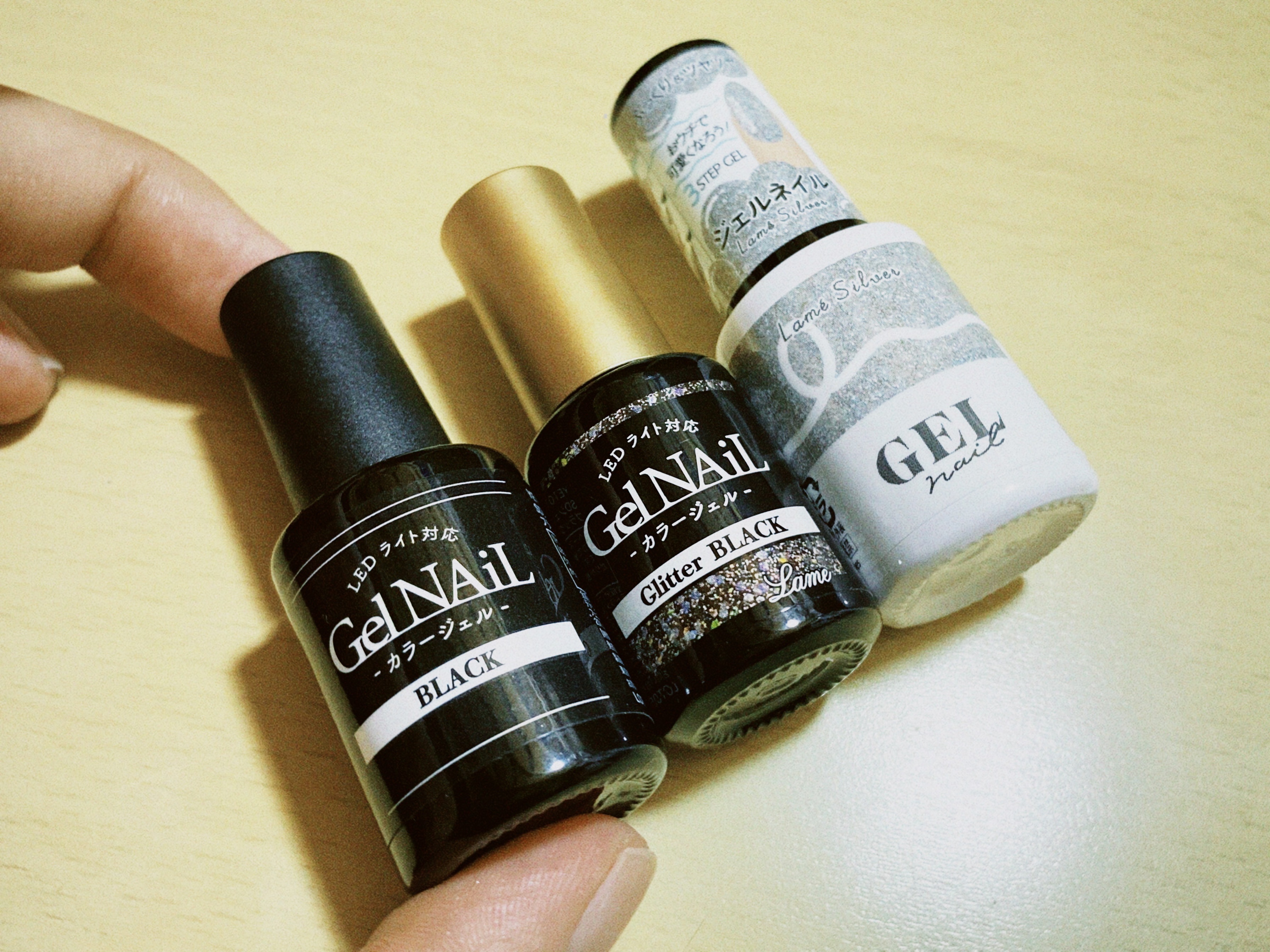 BRG ジェルネイル 6 ラメシルバー/DAISO/ジェルネイルを使ったクチコミ（2枚目）