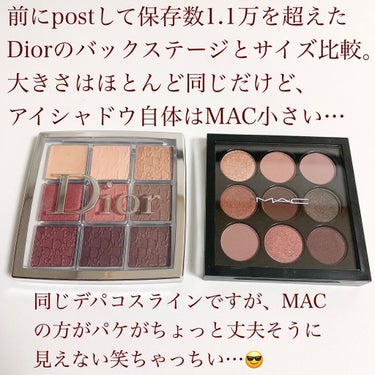 スモール アイシャドウ×9/M・A・C/アイシャドウパレットを使ったクチコミ（5枚目）