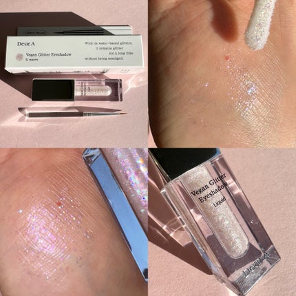 グリッターアイシャドウ/Dear.A/グリッターを使ったクチコミ(4枚目)