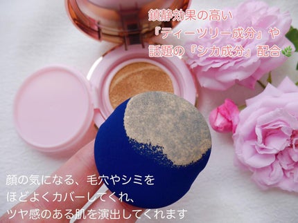 ピンクティーツリーカバークッション/APLIN/クッションファンデーションを使ったクチコミ(2枚目)