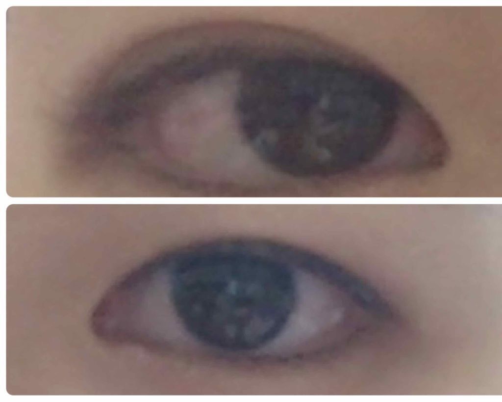 のびるアイテープで自然なふたえが作れる/セリア/二重まぶた用アイテムを使ったクチコミ(2枚目)