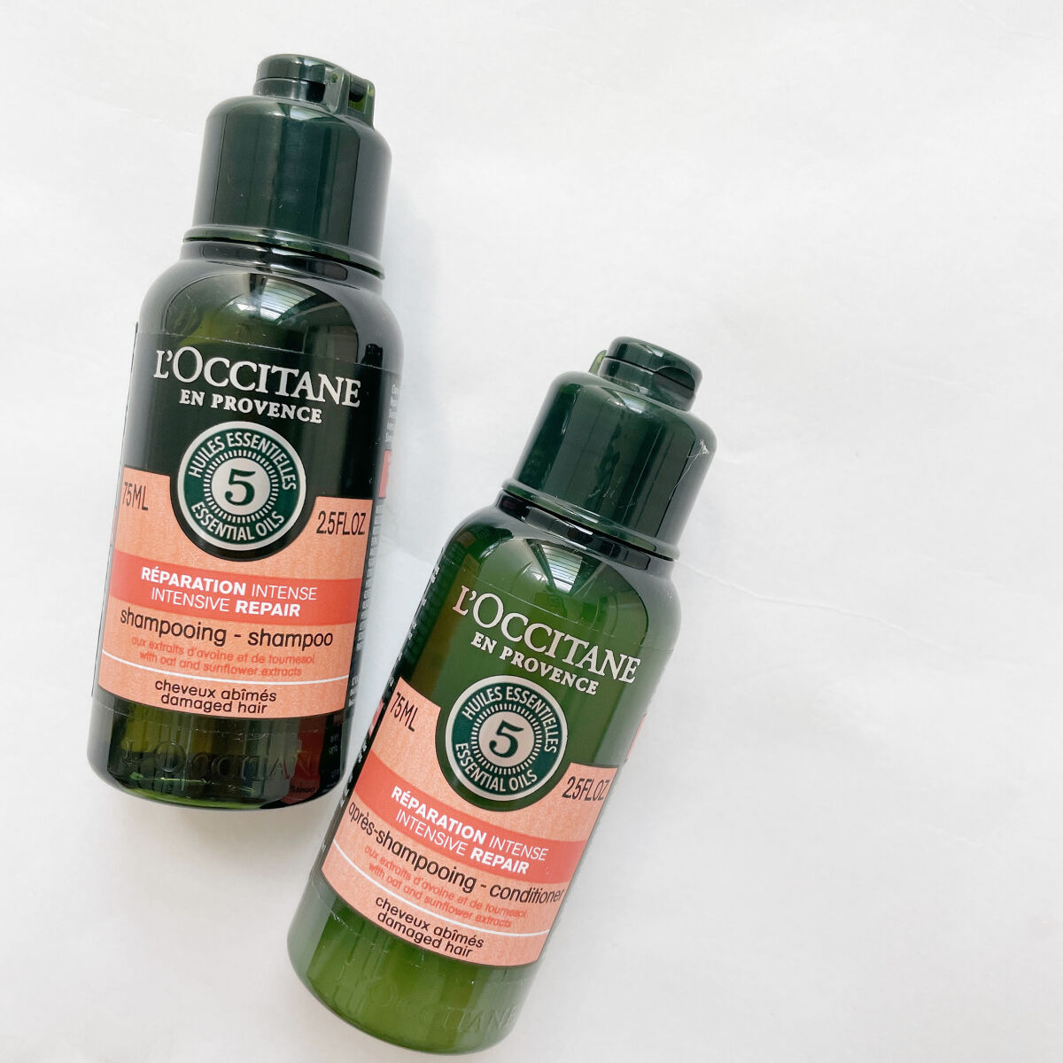 ファイブハーブスリペアリングシャンプー／コンディショナー/L'OCCITANE/シャンプー・コンディショナーを使ったクチコミ（2枚目）