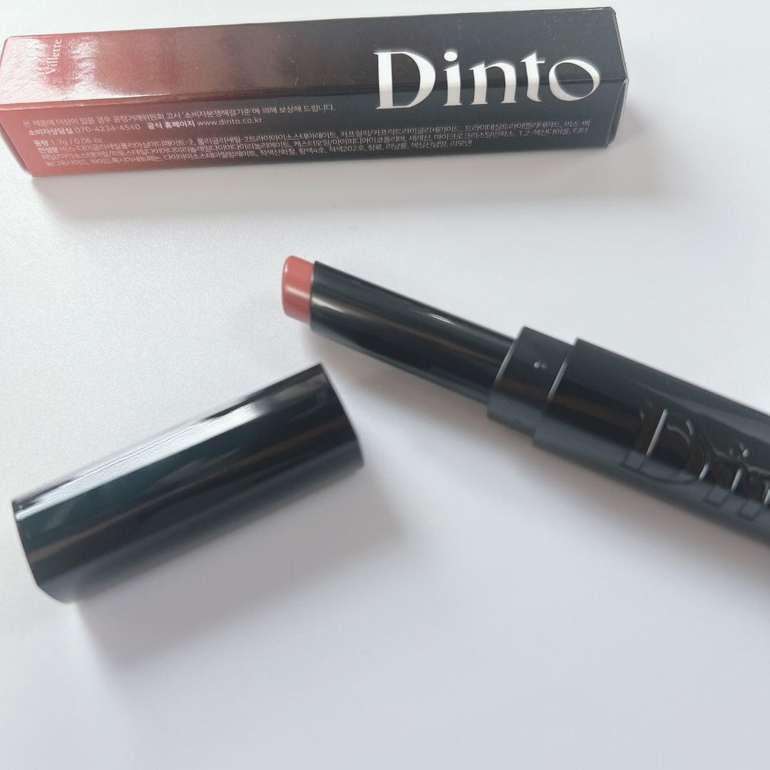 メルティンググロウリップバーム 308 ヴィレット/Dinto/リップバームを使ったクチコミ（3枚目）