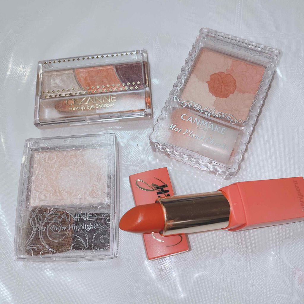 マットフルールチークス/キャンメイク/パウダーチークを使ったクチコミ(1枚目)