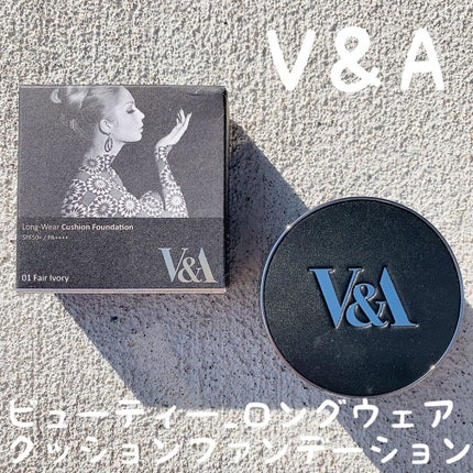 ロングウェアクッションファンデーション/V&Aビューティー/クッションファンデーションを使ったクチコミ(1枚目)