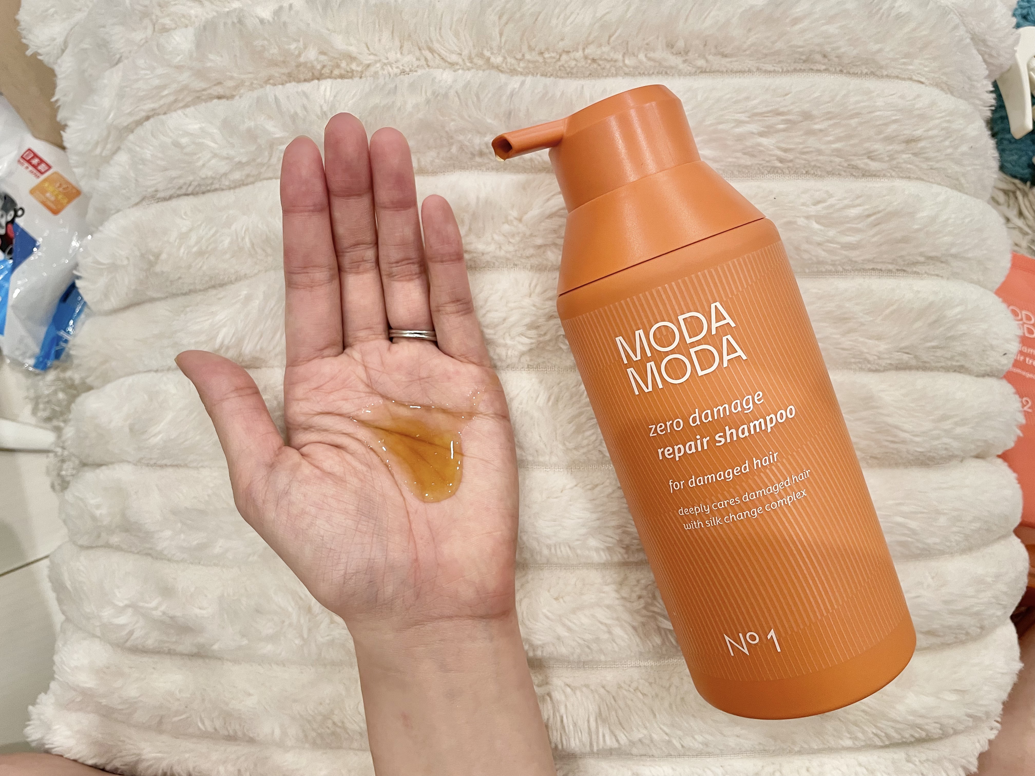 ゼロダメージボリュームシャンプー/MODAMODA/市販シャンプーを使ったクチコミ（2枚目）