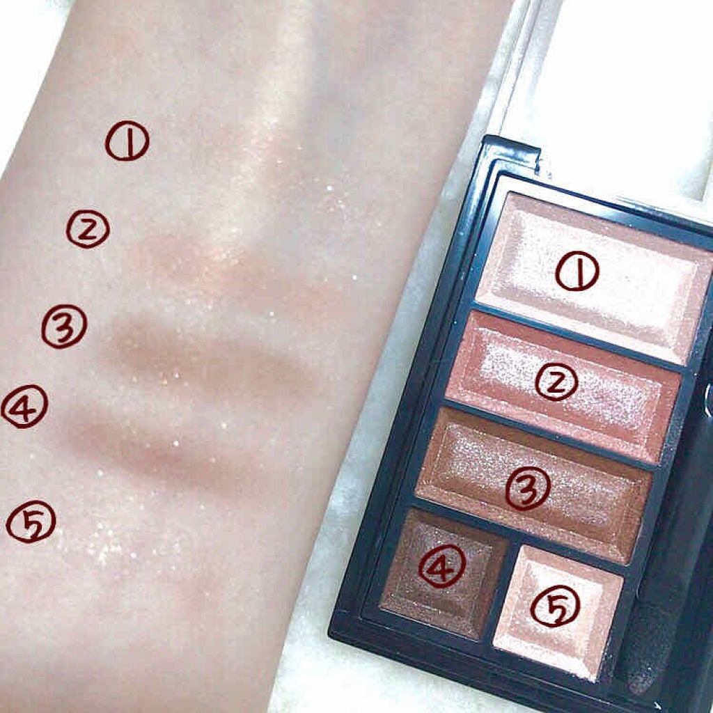 ショコラスウィート アイズ/リンメル ロンドン/アイシャドウパレットを使ったクチコミ(2枚目)