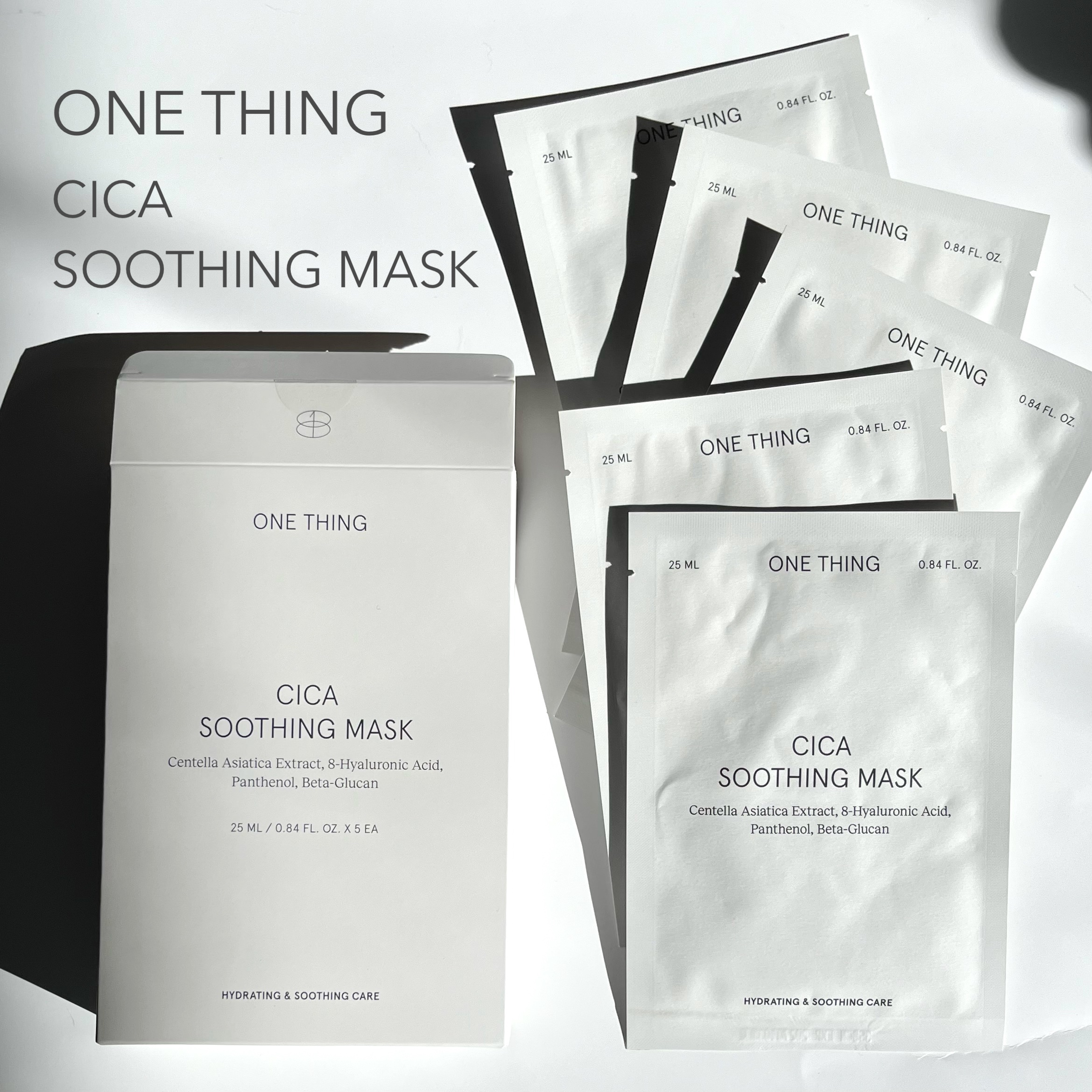 CICAスージングマスク/ONE THING/シートマスク・パックを使ったクチコミ（2枚目）