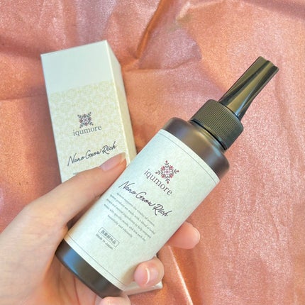 ナノグロウリッチ/iqumore/頭皮ローションを使ったクチコミ(2枚目)