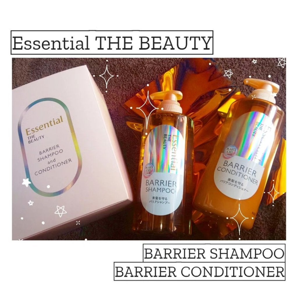 ザビューティ 髪のキメ美容素髪を守る バリアシャンプー/コンディショナー/エッセンシャル/シャンプー・コンディショナーを使ったクチコミ(1枚目)