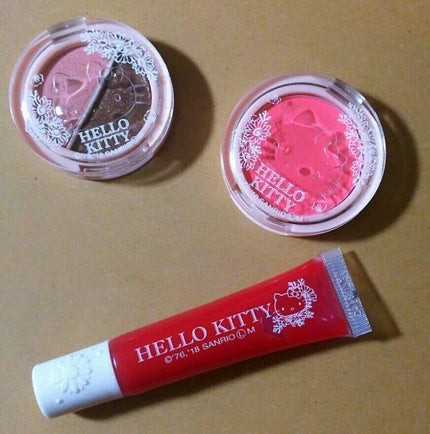Blooming Kitty リップグロス/DAISO/リップグロスを使ったクチコミ(1枚目)