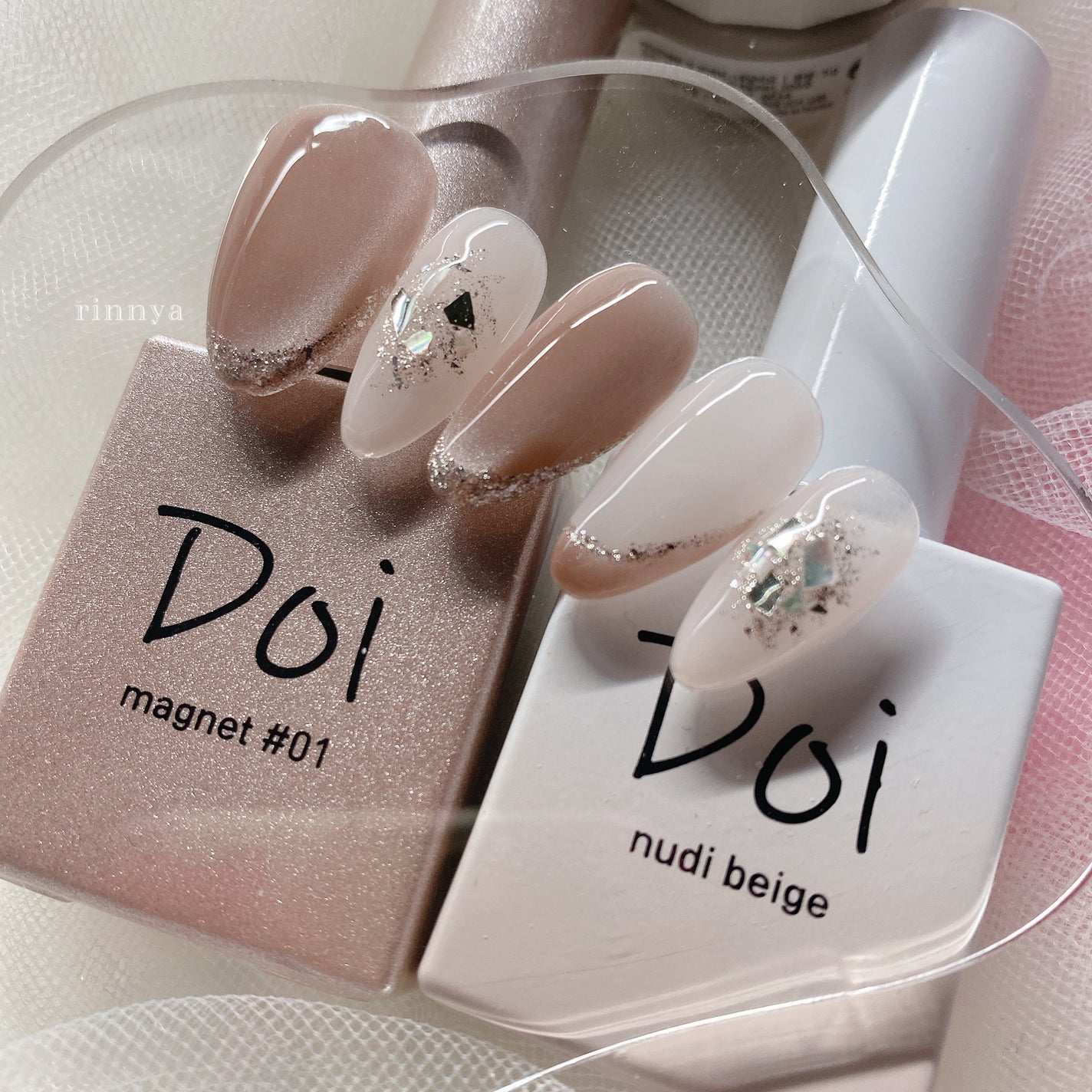 doi nudi gel/nailbayo/ジェルネイルを使ったクチコミ(5枚目)