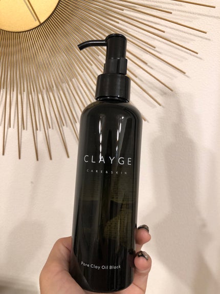 ポアクレイオイル ブラック/CLAYGE/オイルクレンジングを使ったクチコミ(1枚目)