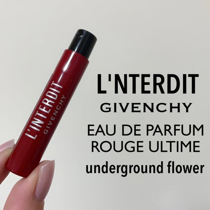 ランテルディ オーデパルファム ルージュ ウルティム/GIVENCHY/香水(レディース)を使ったクチコミ(2枚目)