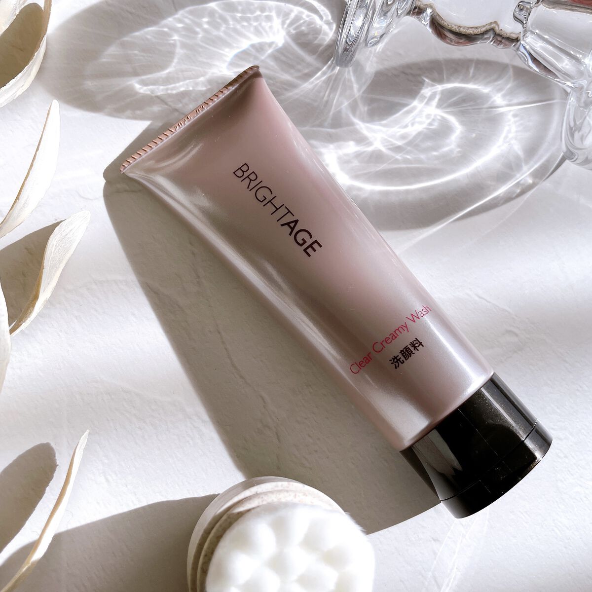 クリア クリーミーウォッシュ/BRIGHTAGE/洗顔フォームを使ったクチコミ（1枚目）
