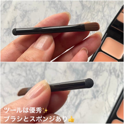 ミネラルコンシーラーパレット/エトヴォス/パレットコンシーラーを使ったクチコミ(2枚目)
